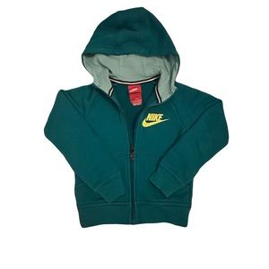 Nike Kids Teal colored Hoodie! Size 4/XS